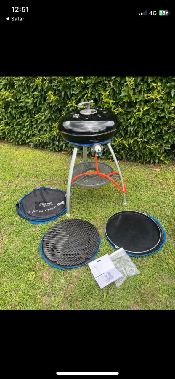 Scottelbraai met alle accessoires