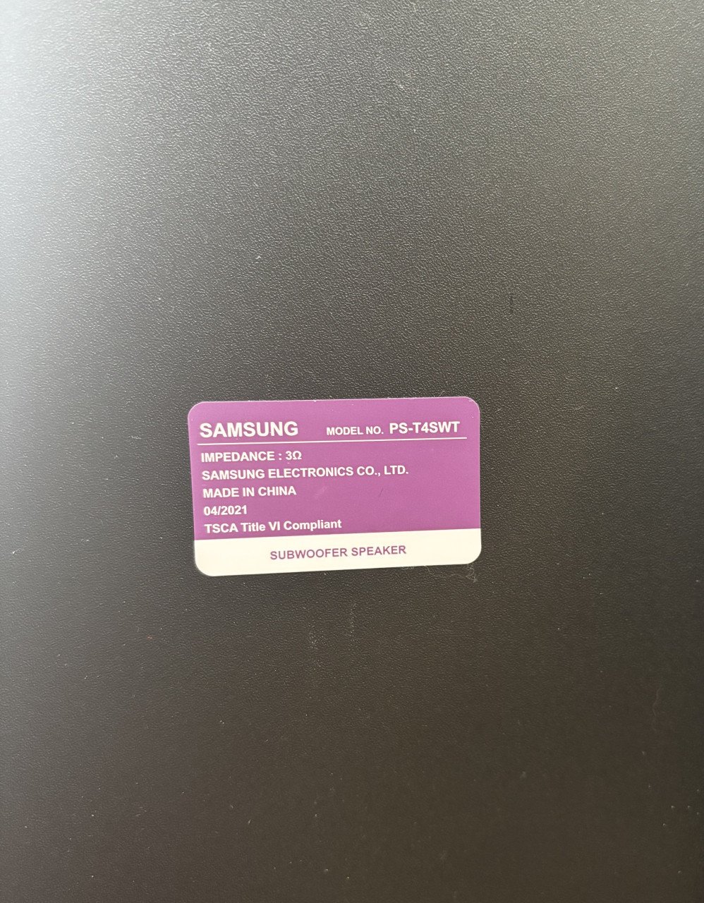 Samsung Soundbar