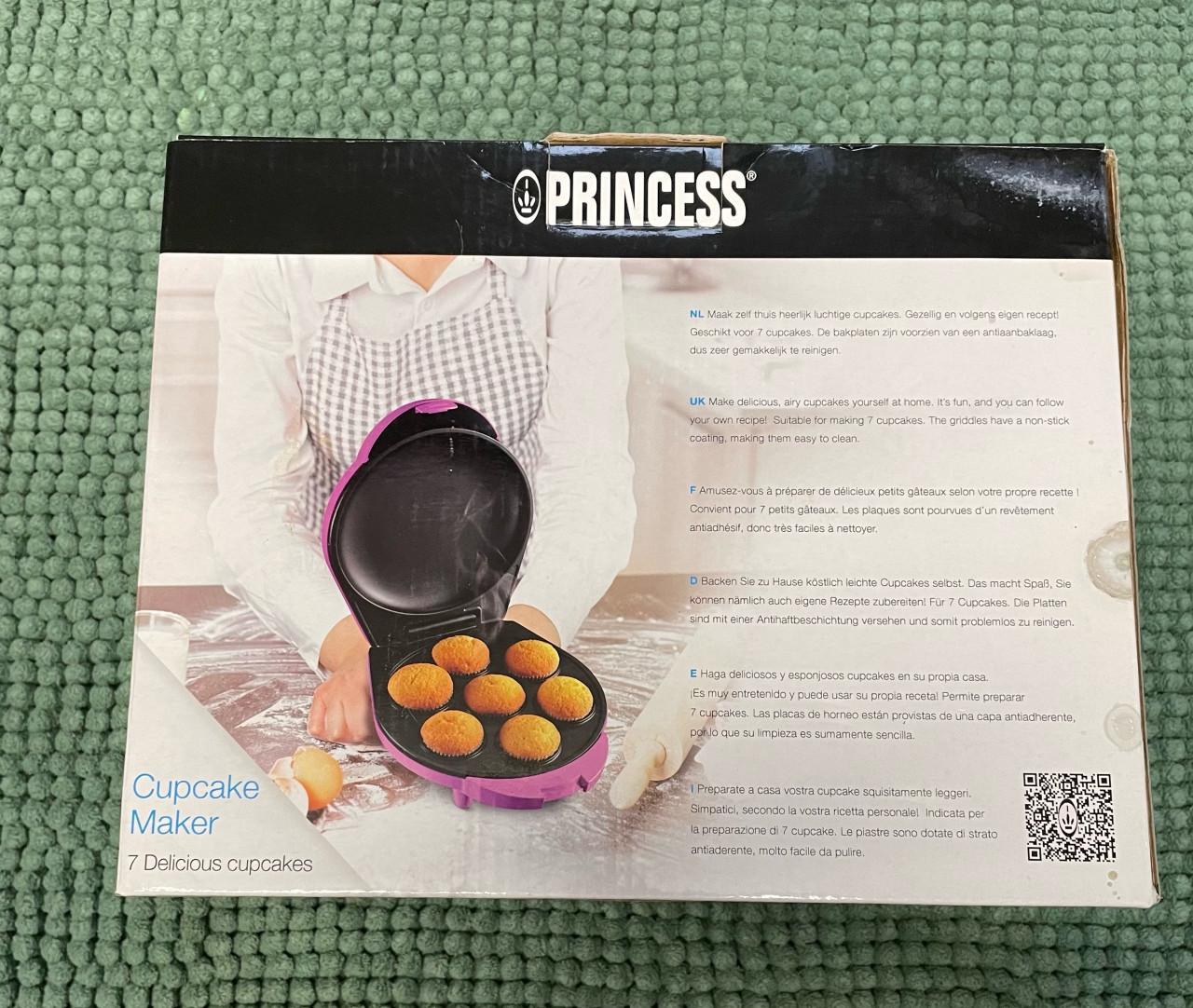 Cupcake apparaat, inclusief vormpjes