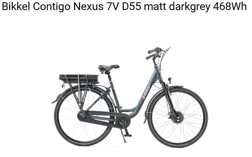 Nieuw voor superprijsje Bikkel Contigo E bike Nederlands Fabricaat