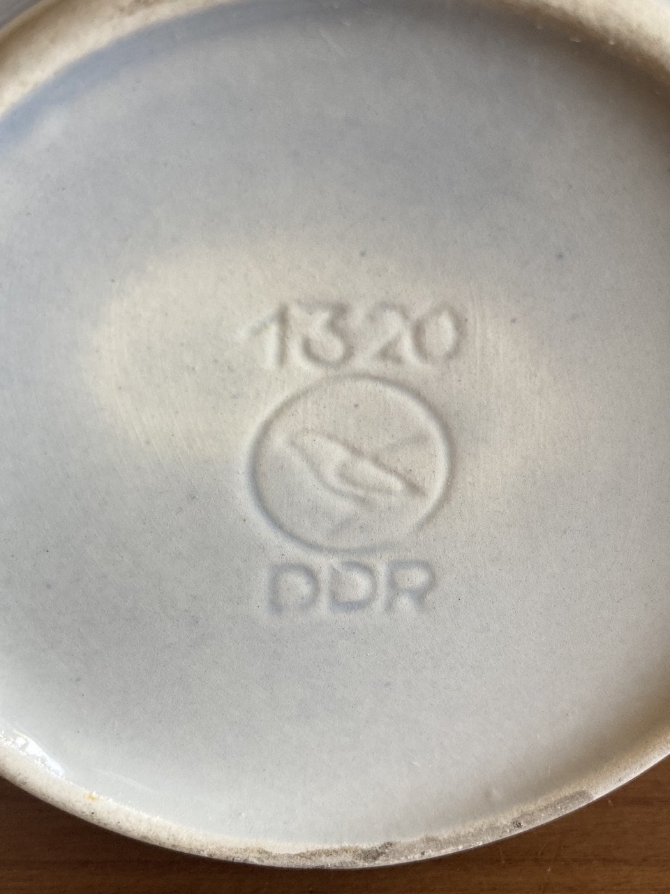 Vintage keramische kan Elsterwerda DDR - Mid-Century