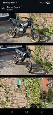 Supermoto schakelbrommer (werkt niet)