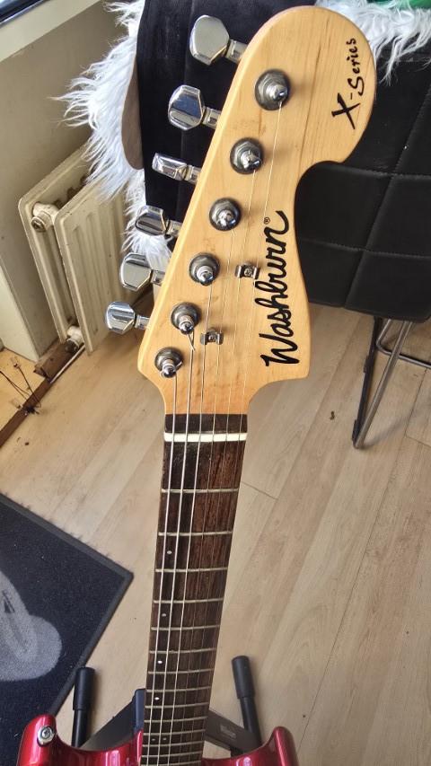 Super mooie en goede Vintage Wahburn gitaar