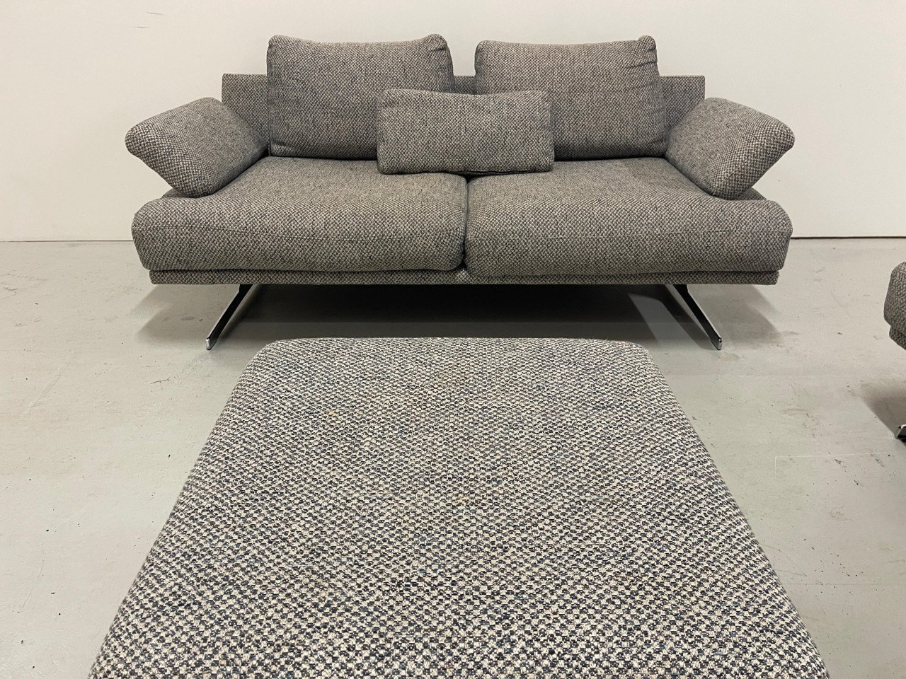 GRATIS LEVERING HEEL NL Montel Grijs Stoffen Bankstel
