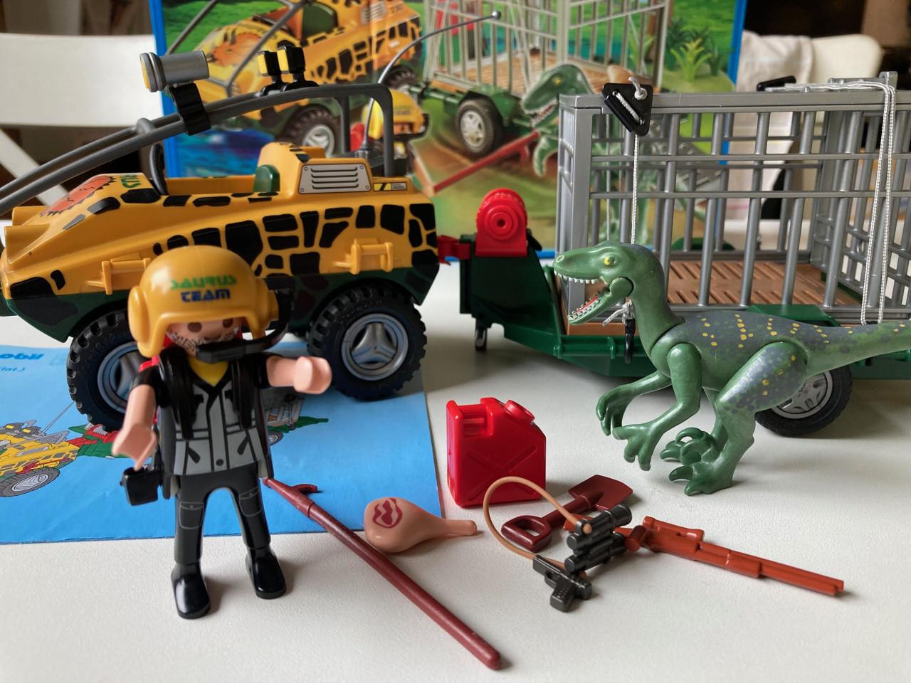 Playmobil 4175 Amfibievoertuig met Deinoncychus