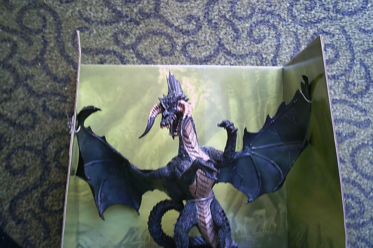Dungeons & Dragons ICONS - Gargantuan Black Dragon - limited edition -