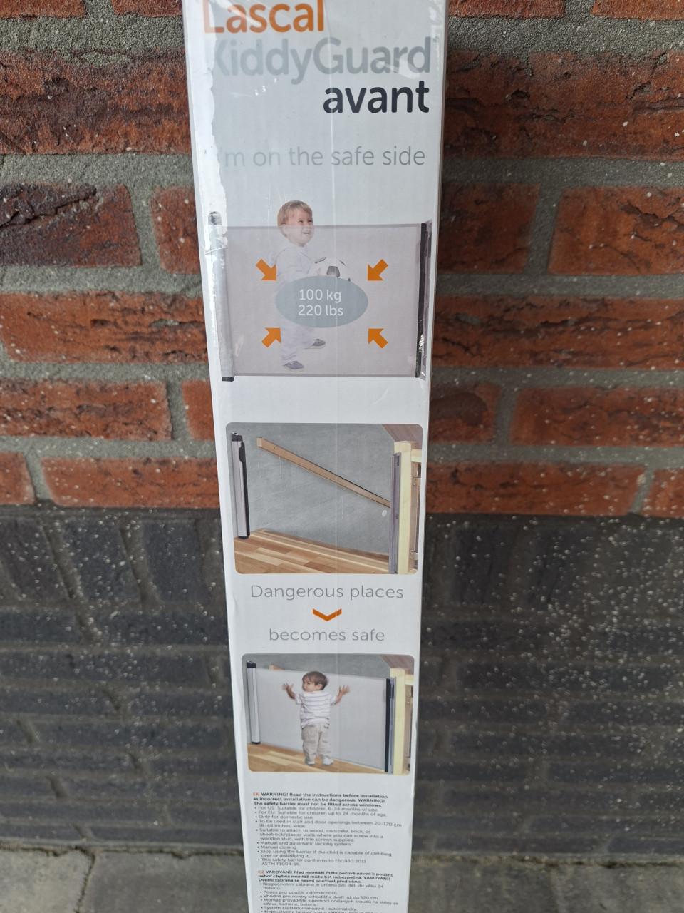 Traphekje Lascal kiddyguard avant zart/grijs