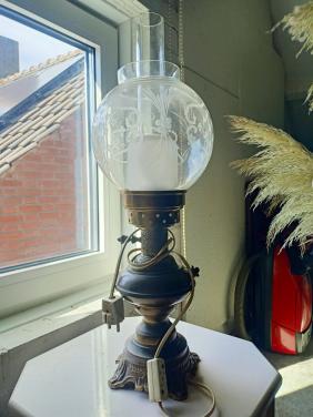 Klassieke vintage olielamp