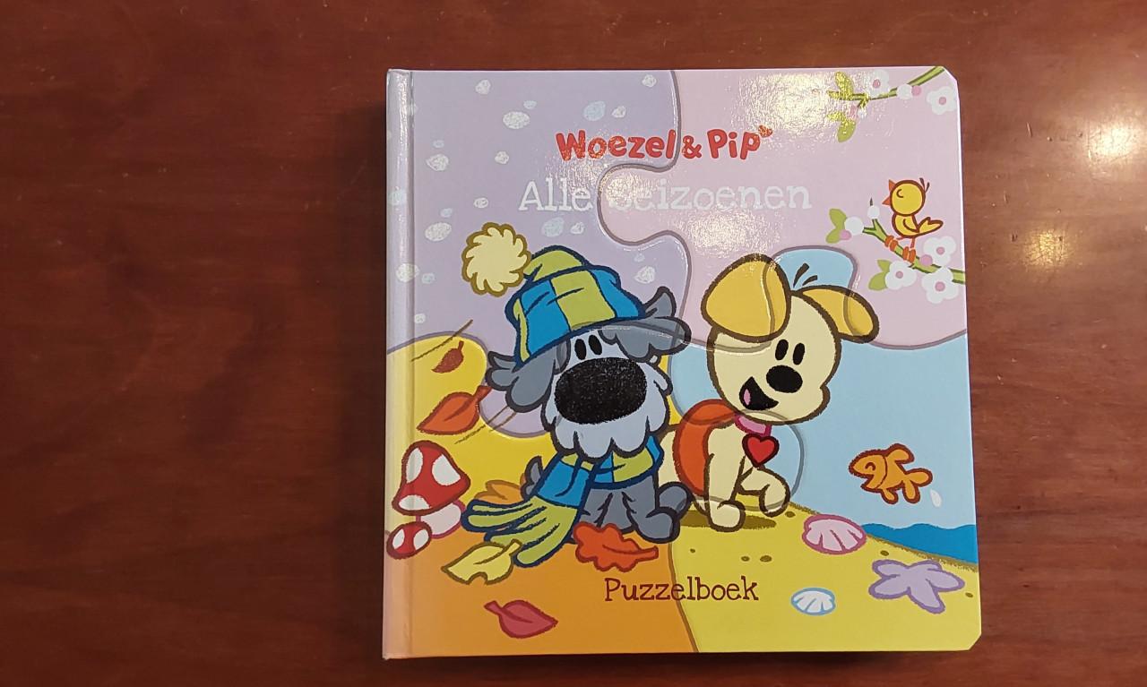 Originele Woezel en Pip puzzelboek