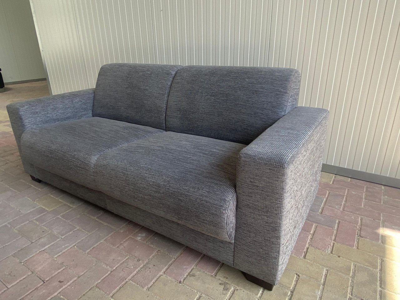 GRATIS LEVERING HEEL NL Moderne Grijs Stoffen 3-zits Bankstel