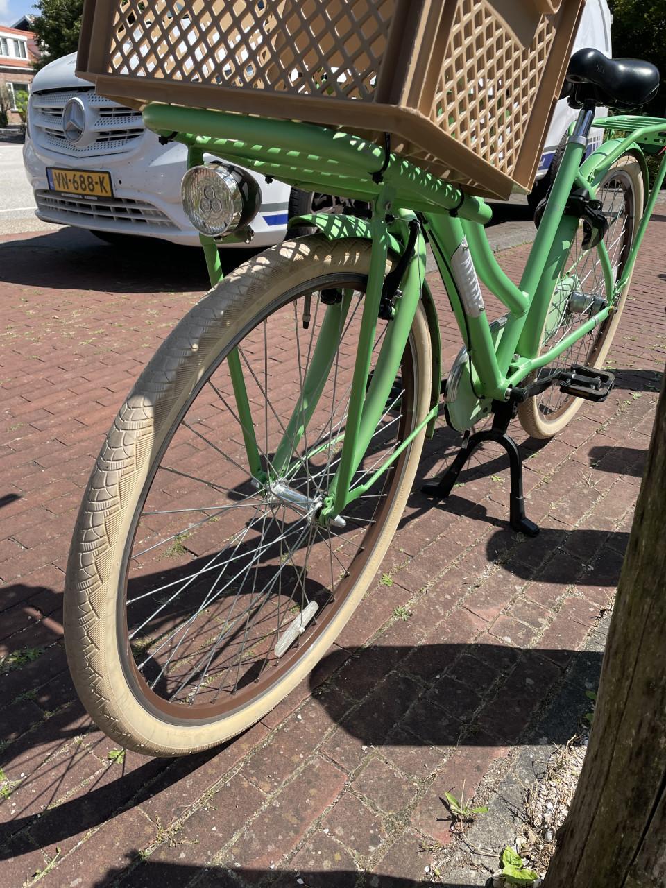 Altec Vintage 50 Groen Damesfietss nette staat !