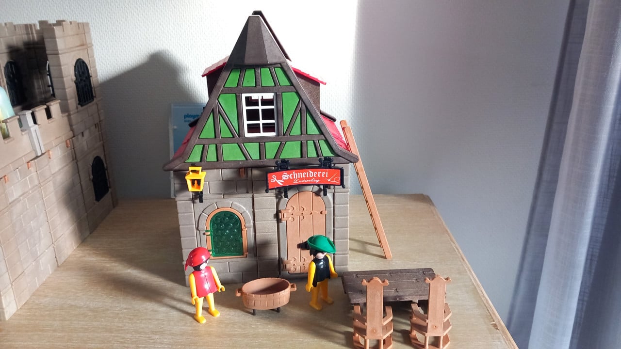 Playmobil kleermakershuis setnr 6364