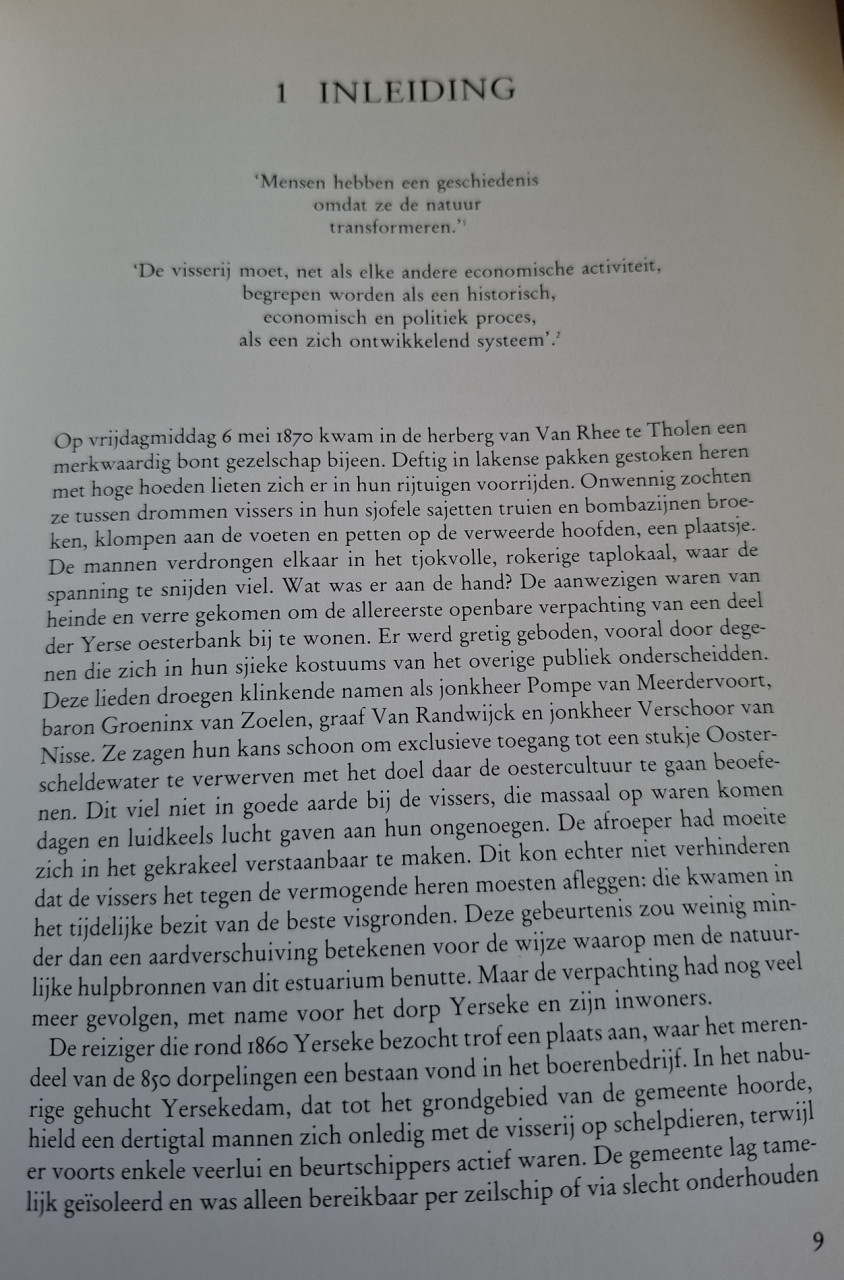 Elk vist op zijn tij,Y erseke 1870 – 1914. Door Rob van Ginkel