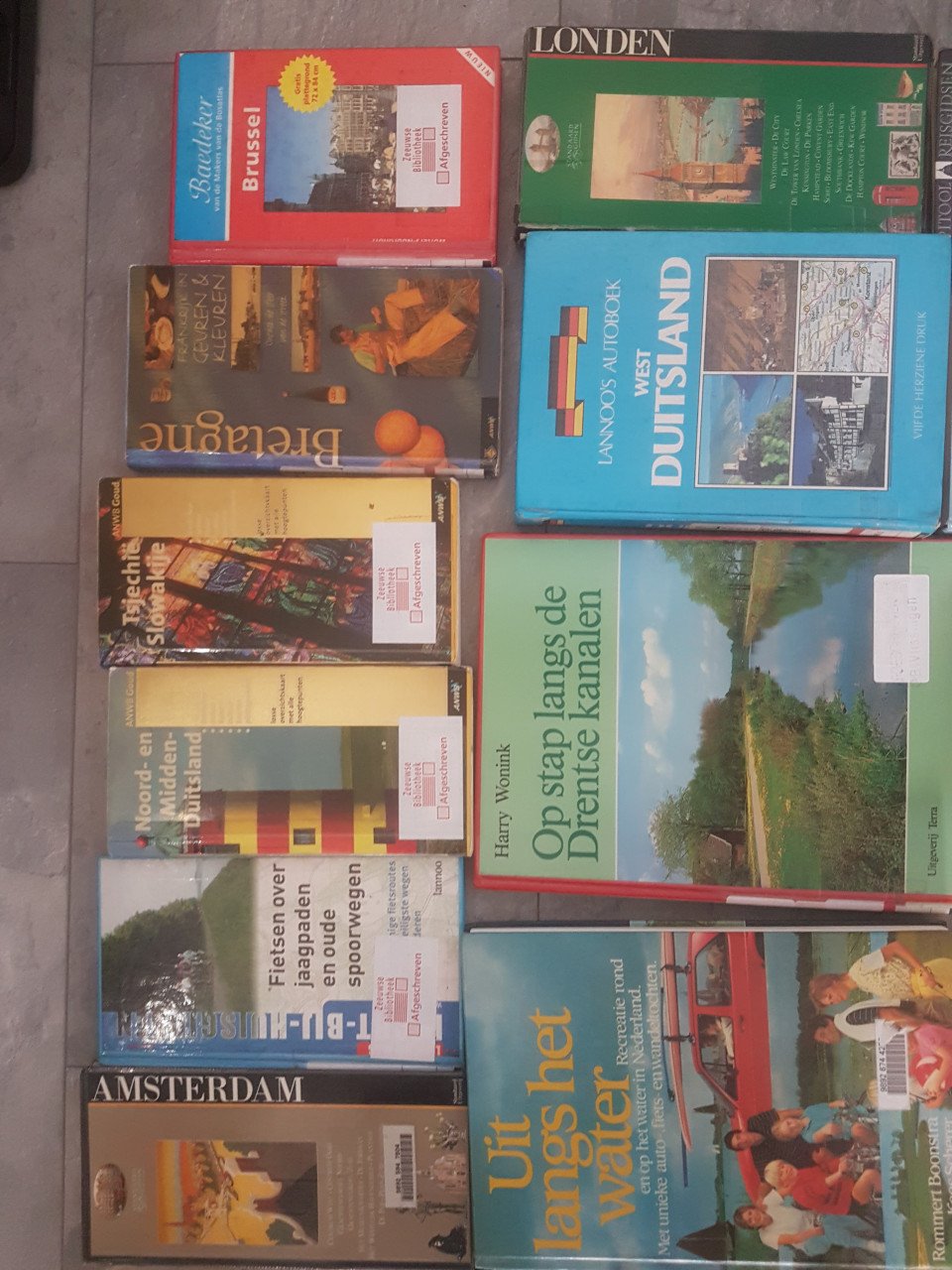 15 landen/steden boeken