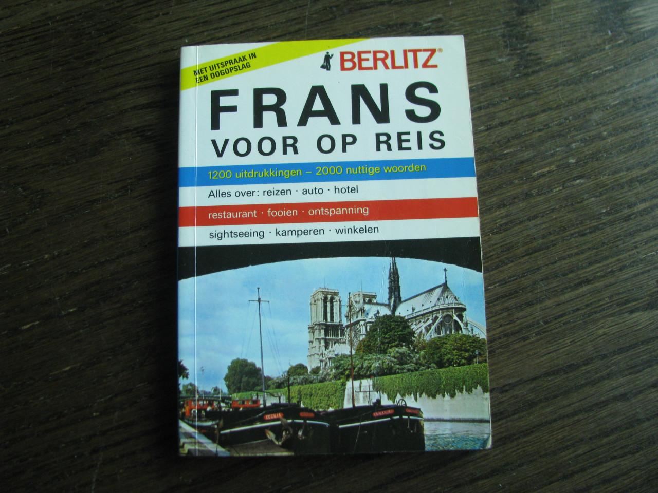 Boekje Frans voor op reis.