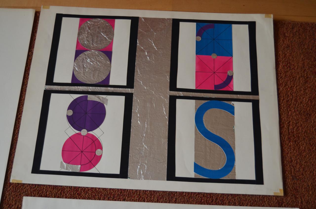 Grafisch werk Gerrit Rietveld Academie jaren '60/'70