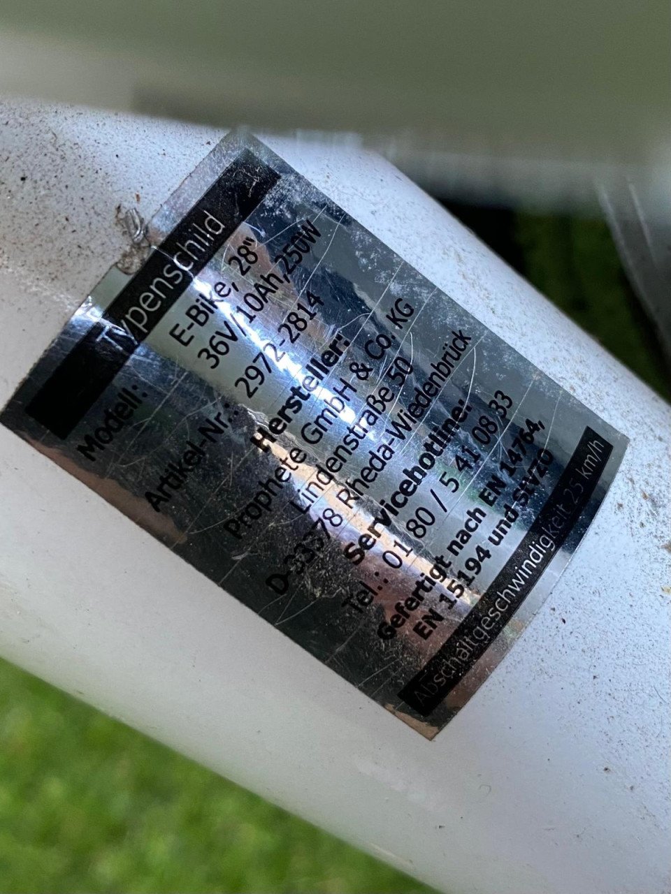 Elektrische damesfiets