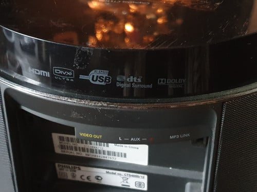 Zgan DVD Video Philips CTS4000 Compact Home Theatre Systeem...
