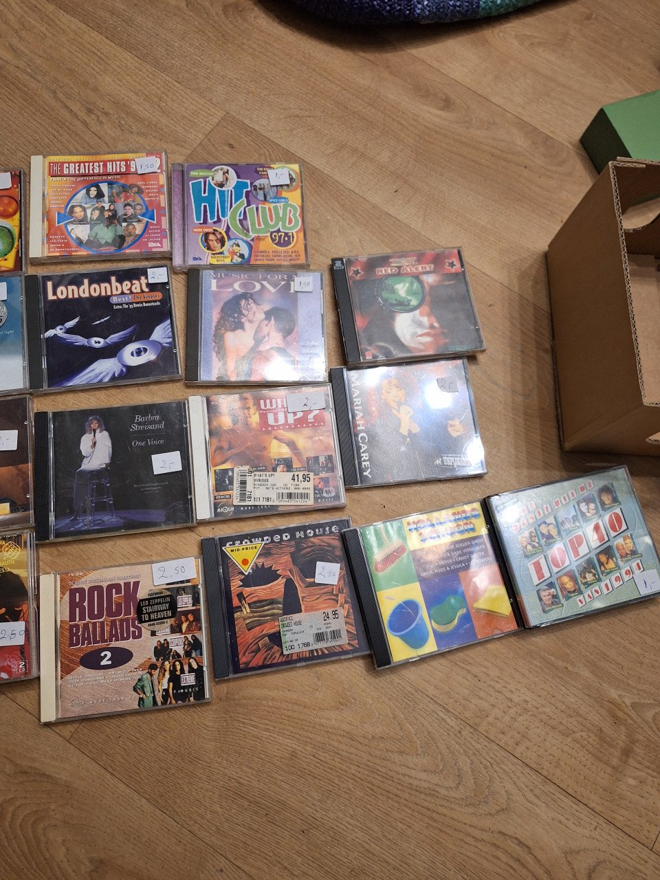 21 cd's oa Madonna, Barbra Streisand
