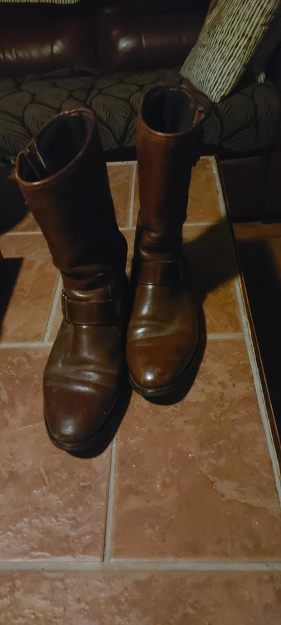 Giorgi armani herenlaarzen. mooie boots met wol in. maat 42