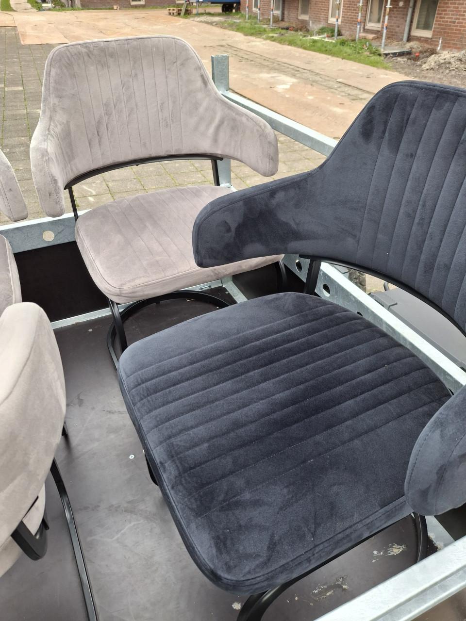 Eetkamerstoelen 8 stuks i.g.st Label51