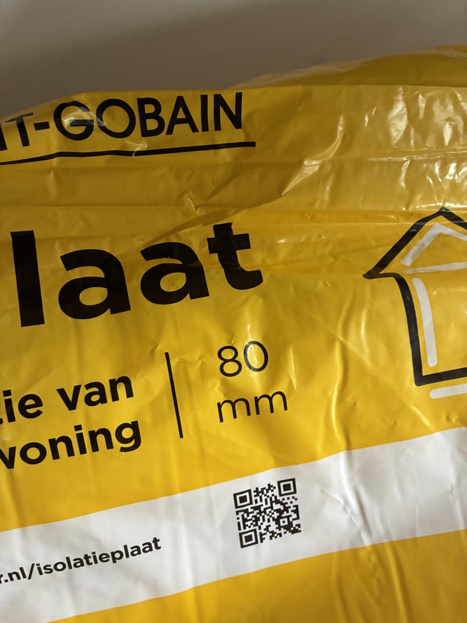 Isover isolatieplaten 80 mm