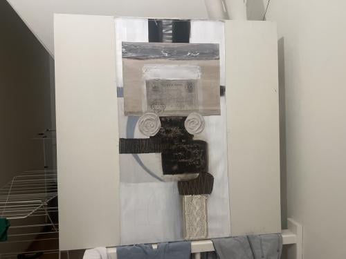 Wanddecoratie kunst 1x1 sabine kleiren