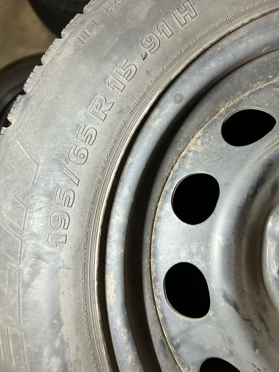 BMW 3-SERIE STALEN VELGEN MICHELIN WINTERBANDEN