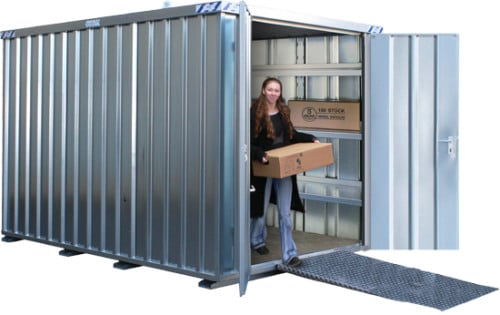 Te huur: Opslagcontainer voor meubels en inboedels