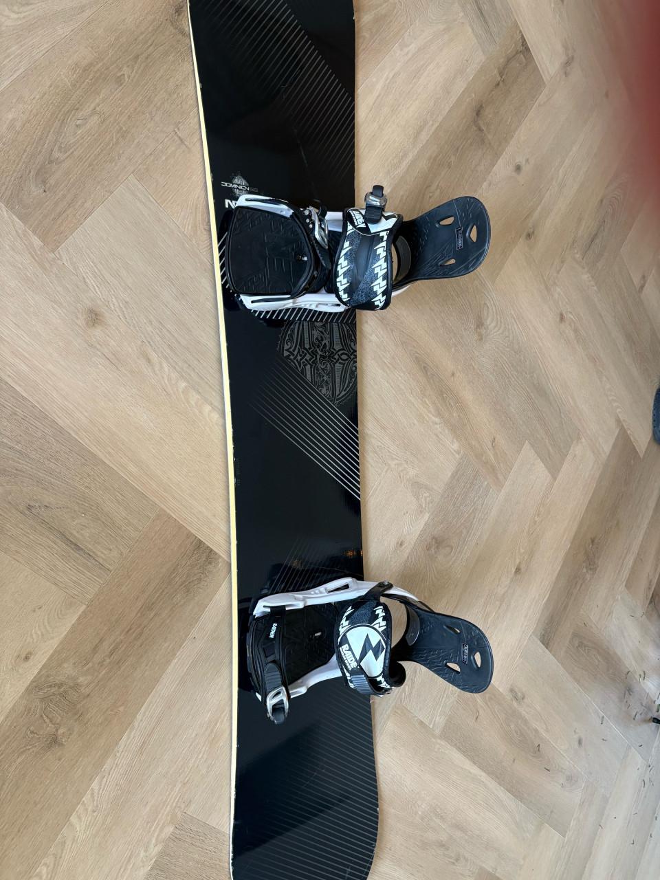 Nitro snowboard met Raiden bindingen