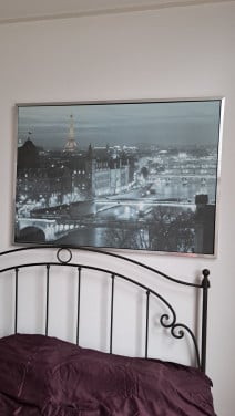 Gratis Canvas afbeelding Parijs ophalen in Vlissingen