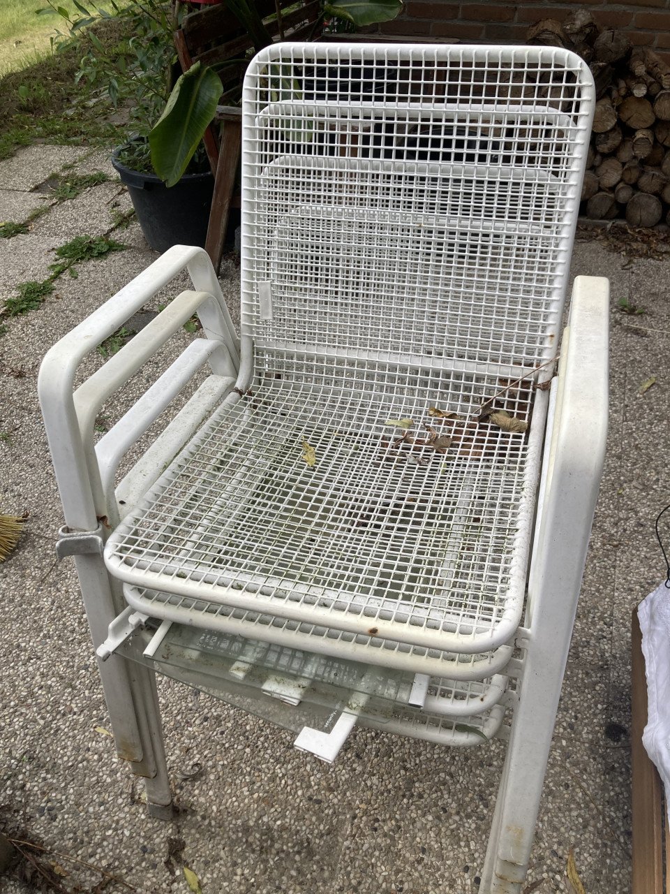 Stabiele stoelen metaal