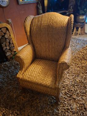 Rotan stoel