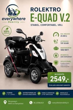 Rolektro E‑Quad V.3 Premium – De ultieme scootmobiel