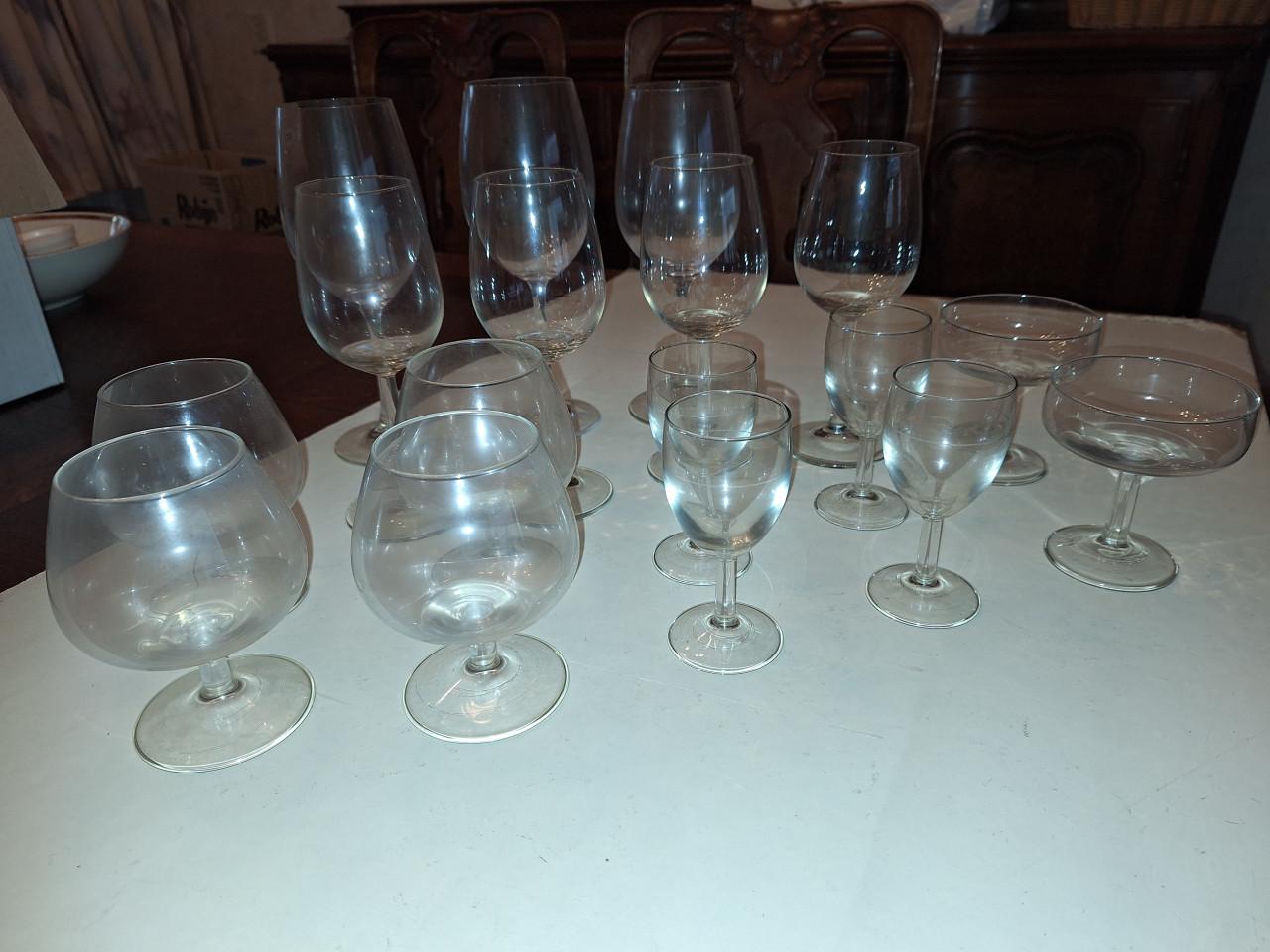 20 kristallen glazen