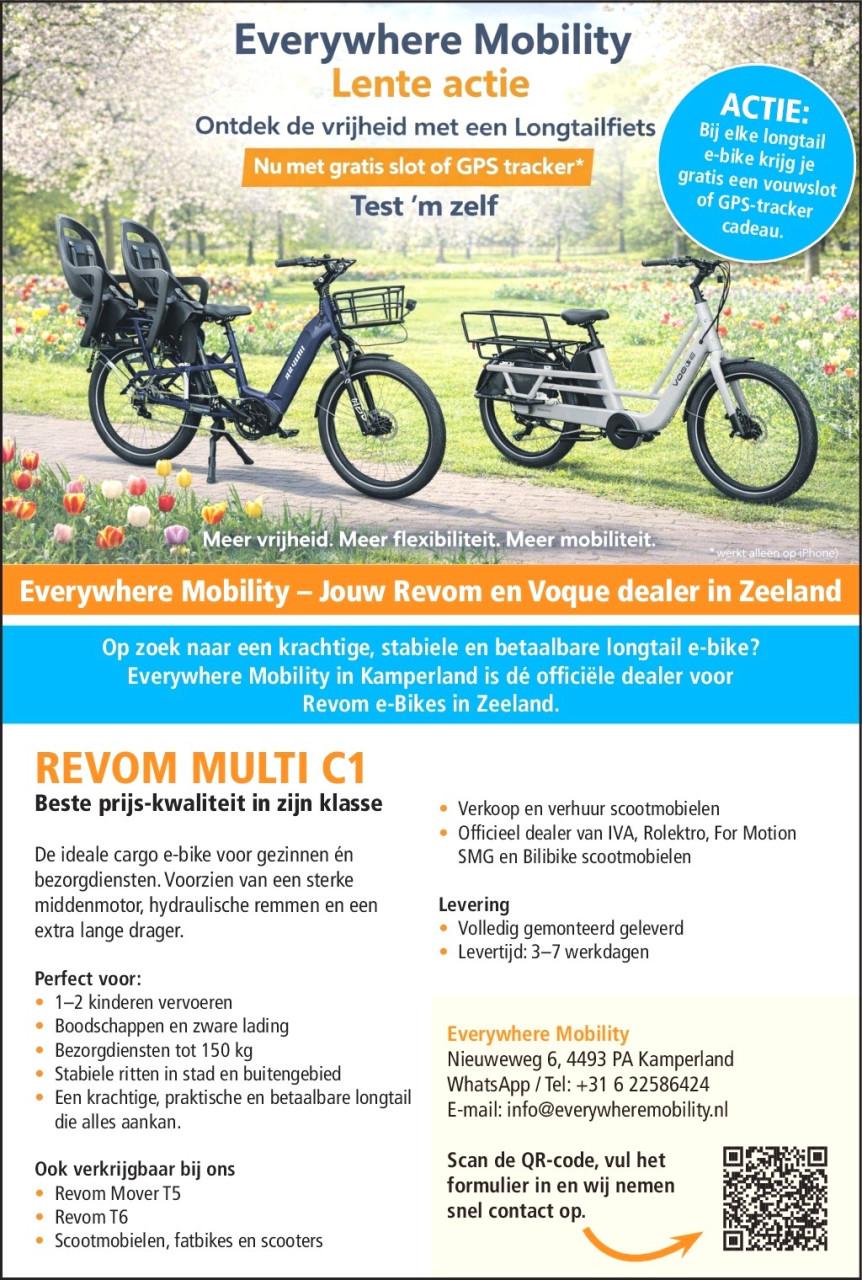 Longtailsfietsen bij Everywhere Mobility