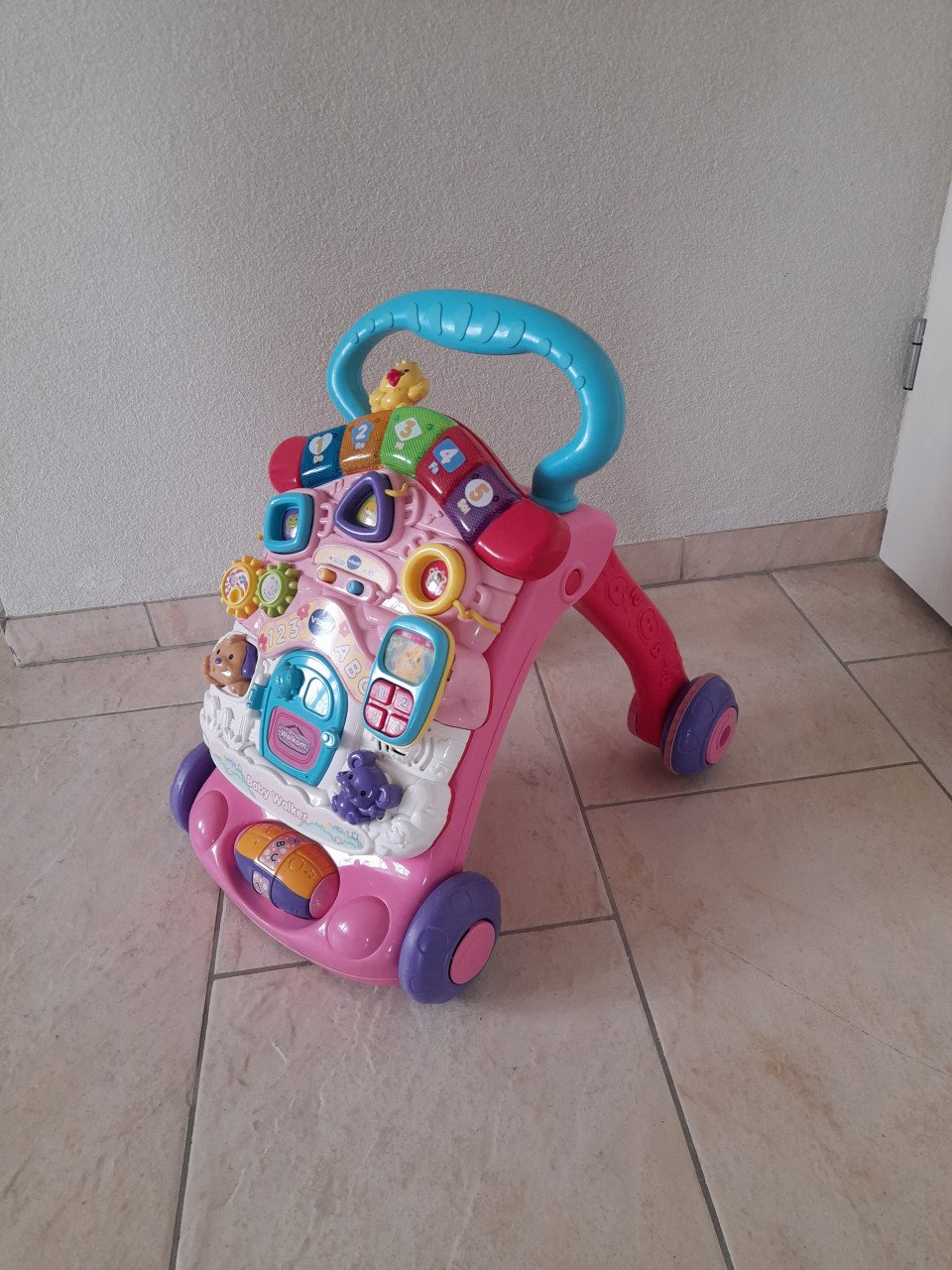 Baby walker met licht en geluid (in goede staat )
