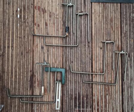 Metalen balkonbakhouder 3 x 2 stuks