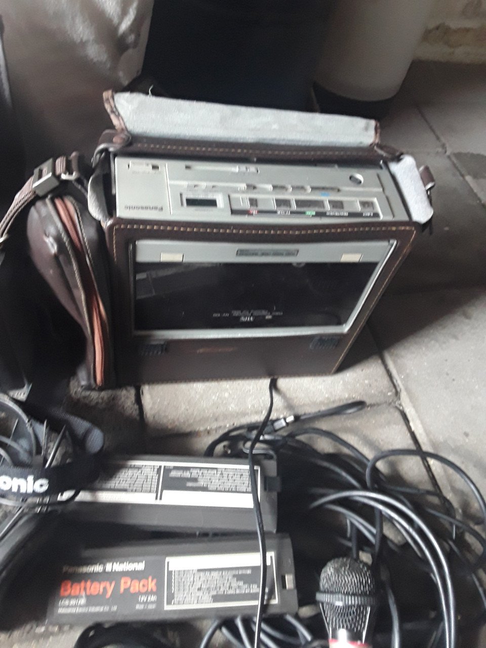 Te koop een Panasonic film camera en panasonic geluids opnemer