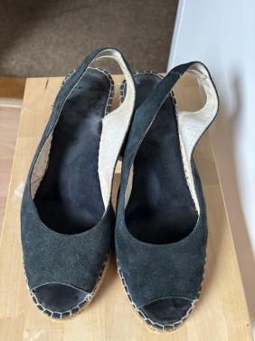 Espadrilles blauw suède Fred de la Bretoniere  maat 39