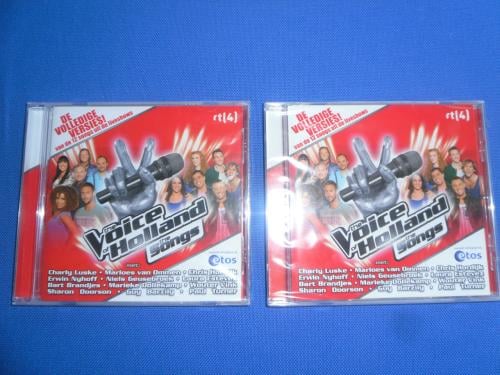 2 X VOICE OF HOLLAND SONGS NIEUW 2012 + CASETTE BANDJES