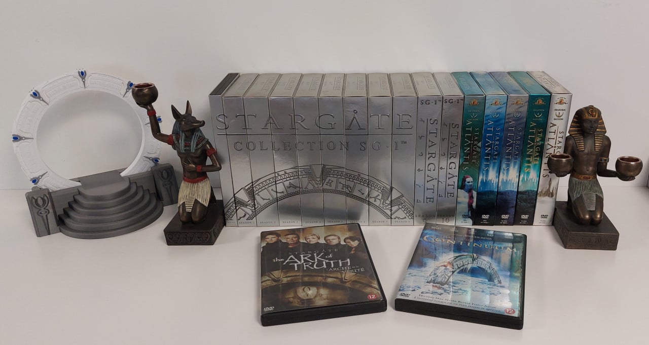 DVD-set Stargate SG-1 Atlantis Ark of Truth Continuum