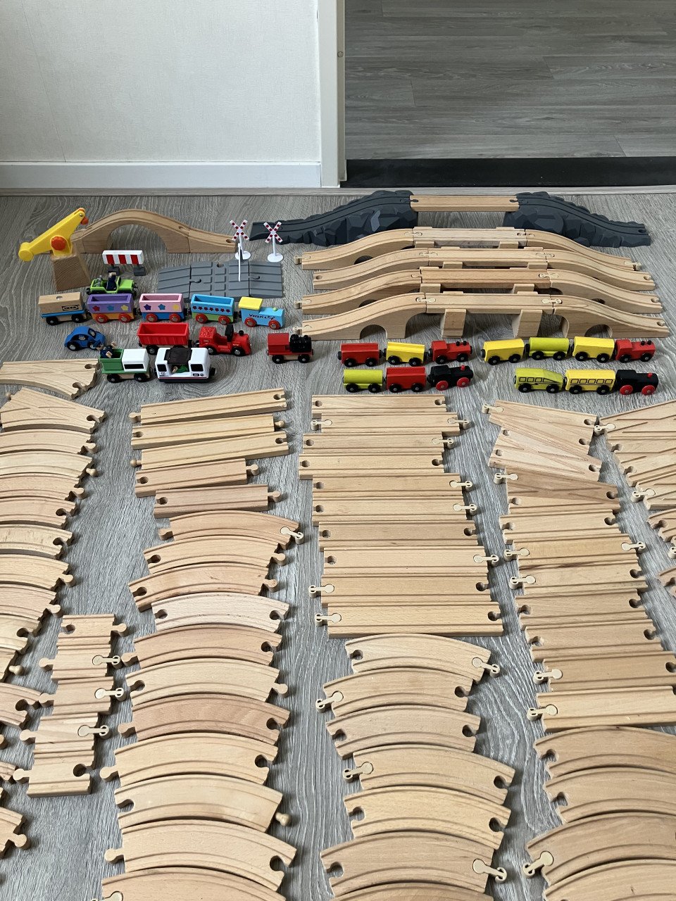 Houten trein(en)