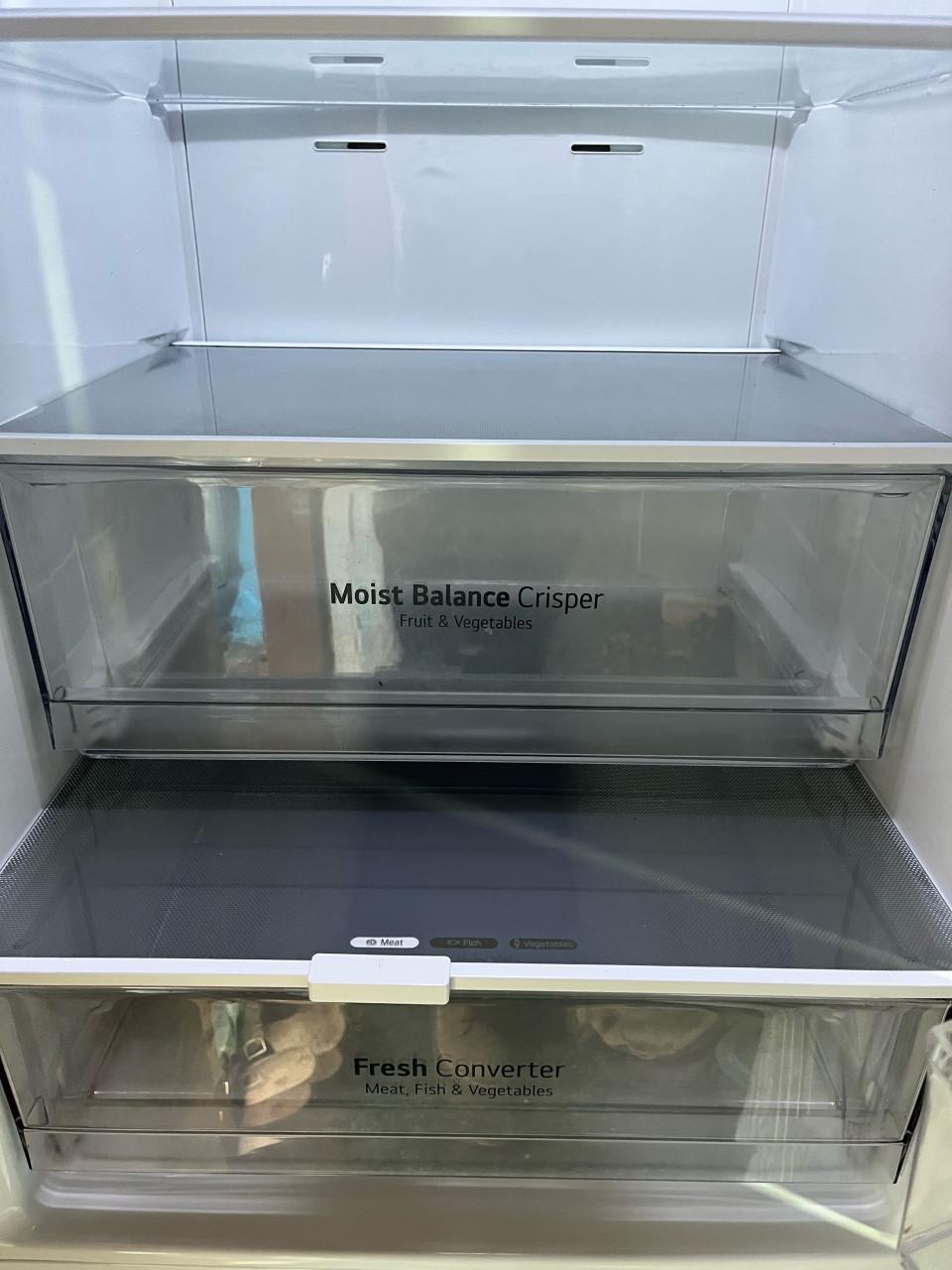 LG Koelvries combinatie zilver Amerikaans model