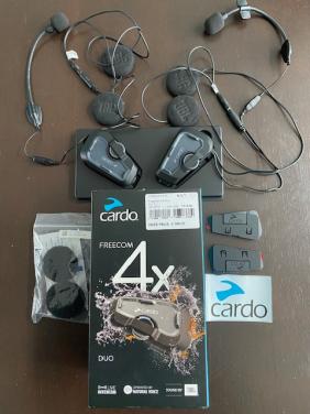 Cardo Freecomset duo plus Packtalk Bold