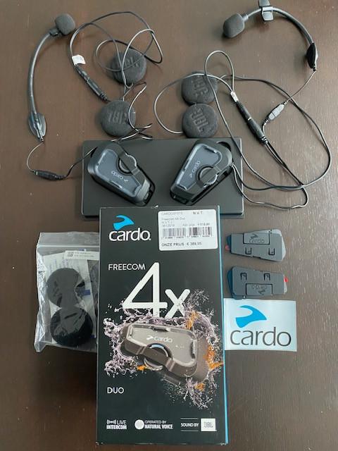 Cardo Freecomset duo plus Packtalk Bold