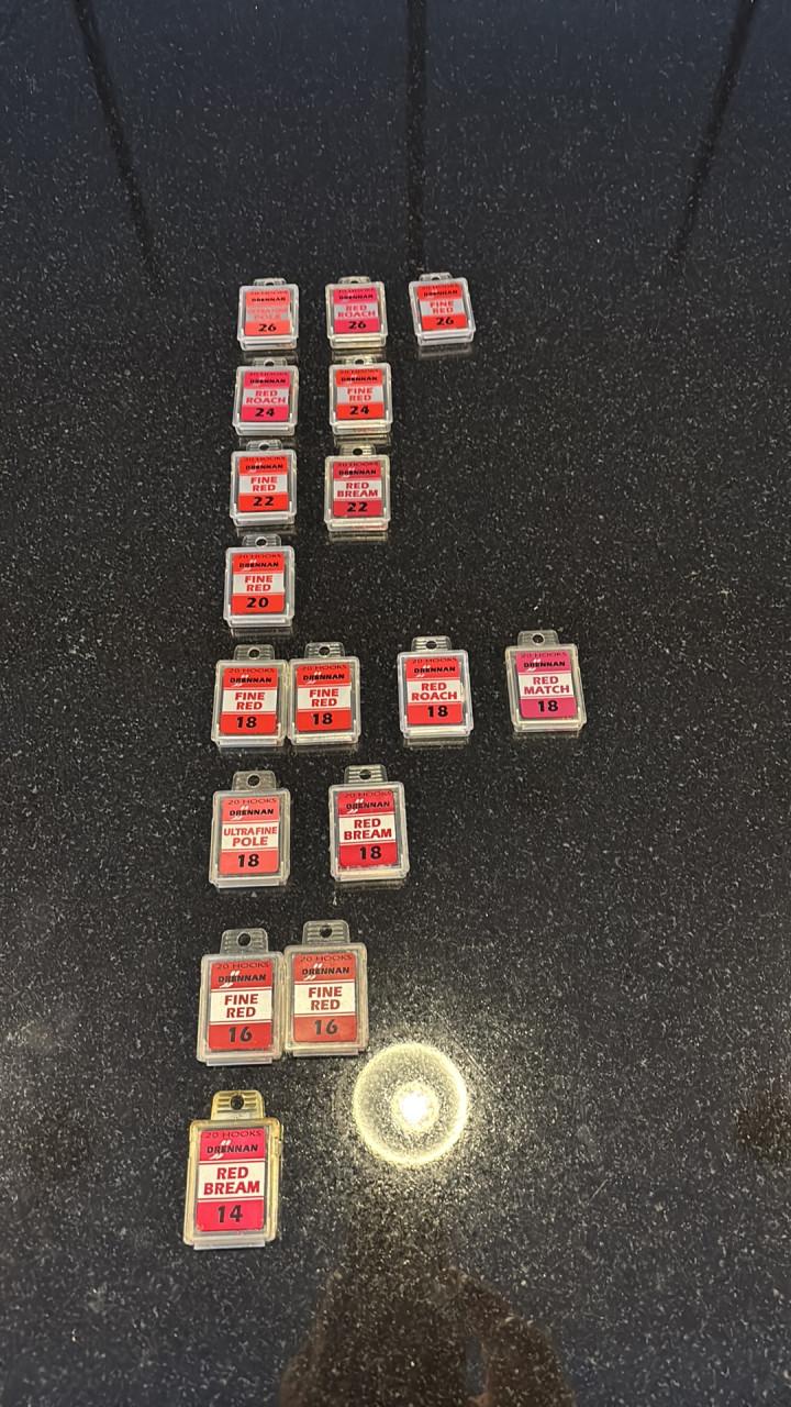 Drennan red haakjes nieuw wedstrijdvissen