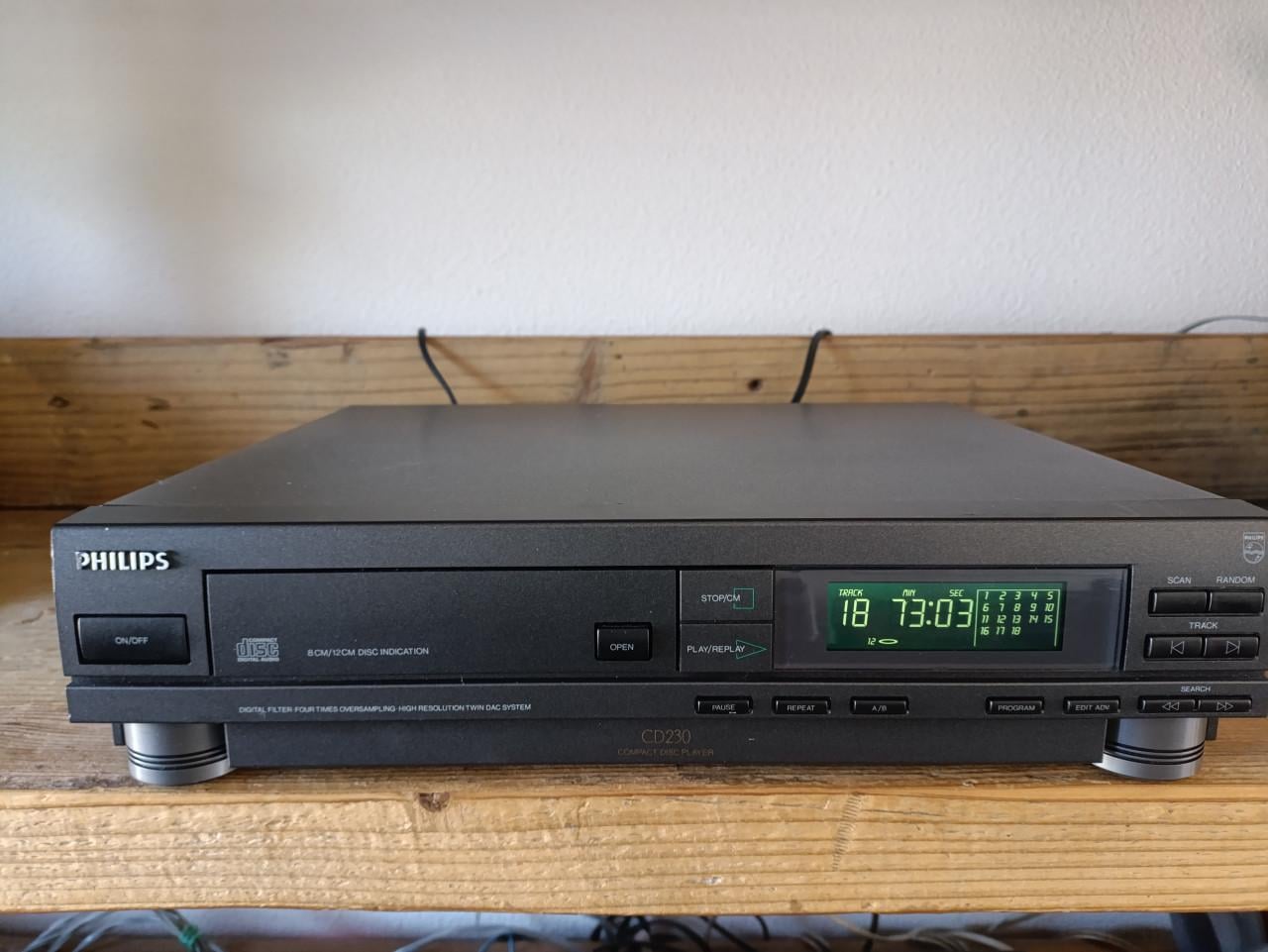 Philips cd-230 cd speler