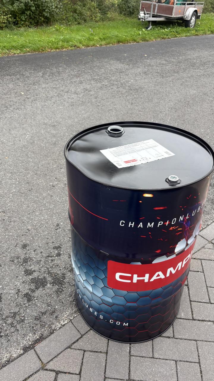 Champion oliedrum olievat leeg mancave