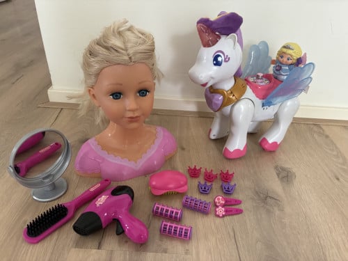 Kappop en vtech magische eenhoorn